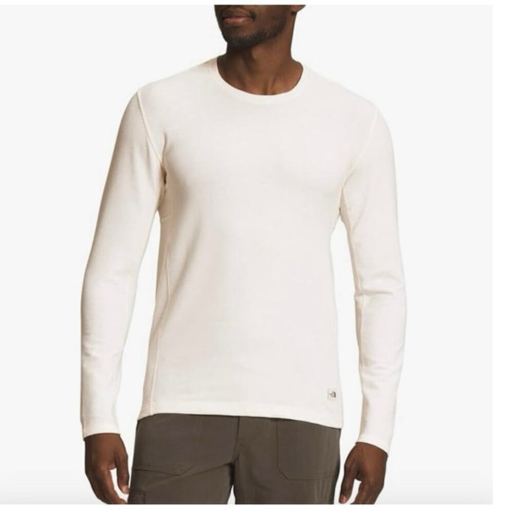 The North Face Men’s Terry Crew Neck Gardenia White Size Medium
